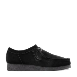 Mens Clarks Wallabee EVO Casual Shoe - Black