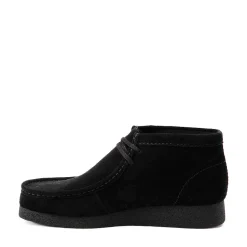 Mens Clarks Wallabee EVO Chukka Boot - Black