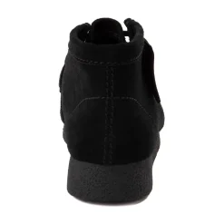 Mens Clarks Wallabee EVO Chukka Boot - Black