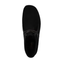Mens Clarks Wallabee EVO Chukka Boot - Black