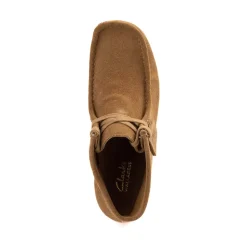 Mens Clarks Wallabee EVO Chukka Boot - Dark Sand