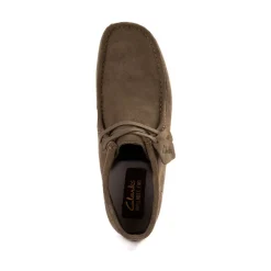 Mens Clarks Wallabee EVO Chukka Boot - Khaki