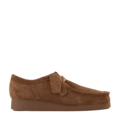 Mens Clarks Wallabee EVO LO Casual Shoe - Cola