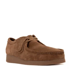 Mens Clarks Wallabee EVO LO Casual Shoe - Cola