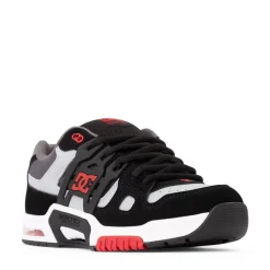 Mens DC AT-2 Skate Shoe - Black / Grey / Red