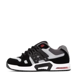 Mens DC AT-2 Skate Shoe - Black / Grey / Red