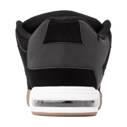 Mens DC Command Skate Shoe - Black / White / Gum