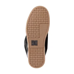 Mens DC Command Skate Shoe - Black / White / Gum