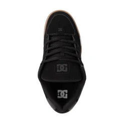 Mens DC Command Skate Shoe - Black / White / Gum