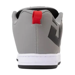Mens DC Court Graffik Skate Shoe - Grey / Black