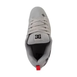 Mens DC Court Graffik Skate Shoe - Grey / Black