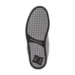 Mens DC Court Graffik Skate Shoe - Grey / Black