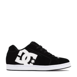 Mens DC Net Skate Shoe - Black / White