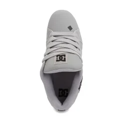 Mens DC Net Skate Shoe - Grey / Black