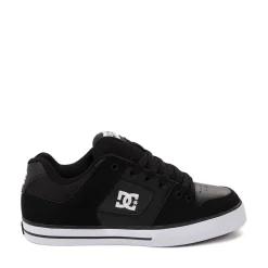 Mens DC Pure Skate Shoe - Black / White