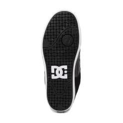 Mens DC Pure Skate Shoe - Black / White