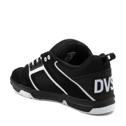 Mens DVS Comanche Skate Shoe - Black / White