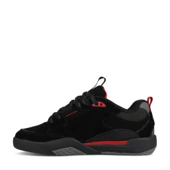 Mens DVS Slot Skate Shoe - Black / Red