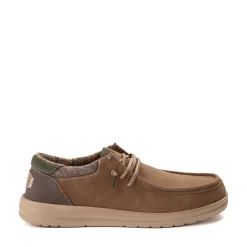Mens HEYDUDE Paul Slip-On Casual Shoe - Nut