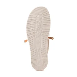 Mens HEYDUDE Wally Funk Hemp Casual Shoe - Natural