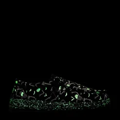 Mens HEYDUDE Wally Glow Skeleton Slip-On Casual Shoe - Black