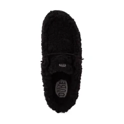 Mens HEYDUDE Wally Slipper - Black