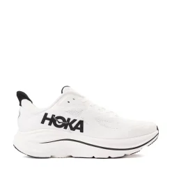 Mens HOKA Clifton 10 Athletic Shoe - White / Black