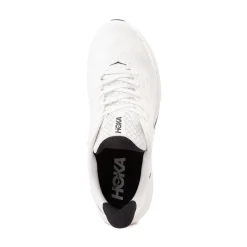 Mens HOKA Clifton 10 Athletic Shoe - White / Black