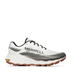 Mens Merrell Agility Peak 6 Running Shoe - White / Black