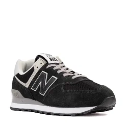 Mens New Balance 574 Athletic Shoe - Black / Grey