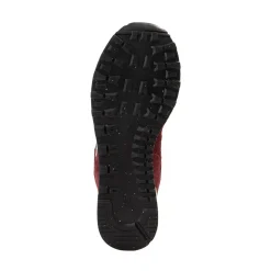 Mens New Balance 574 Athletic Shoe - Crimson / White / Angora