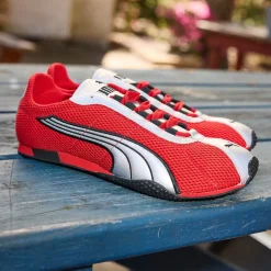 Mens PUMA H-Street OG Sneaker - For All Time Red / PUMA Black / PUMA Silver