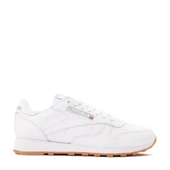 Mens Reebok Classic Leather Athletic Shoe - White / Gum