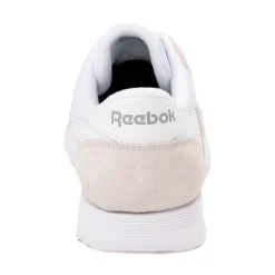 Mens Reebok Classic Nylon Athletic Shoe - White / White