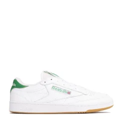 Mens Reebok Club C 85 Athletic Shoe - White / Glen Green