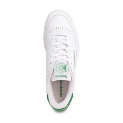 Mens Reebok Club C 85 Athletic Shoe - White / Glen Green
