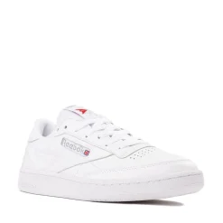Mens Reebok Club C 85 Athletic Shoe - White / Light Gray