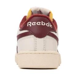 Mens Reebok Club C Revenge Athletic Shoe - Vintage Chalk / Burgundy