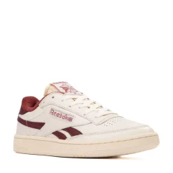Mens Reebok Club C Revenge Athletic Shoe - Vintage Chalk / Burgundy