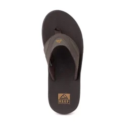 Mens Reef Fanning Sandal - Brown / Gum