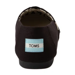 Mens TOMS Classic Slip On Casual Shoe - Black