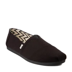 Mens TOMS Classic Slip On Casual Shoe - Black