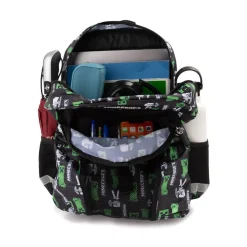 Minecraft Backpack Set - Black
