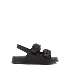 Mini Melissa Cozy Sandal - Toddler / Little Kid - Black