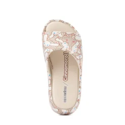 Mini Melissa + Hello Kitty® & Friends Free Platform Slide Sandal - Little Kid / Big Kid - Beige