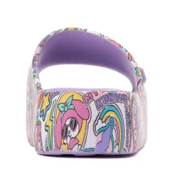 Mini Melissa + Hello Kitty® & Friends Free Platform Slide Sandal - Little Kid / Big Kid - Lilac