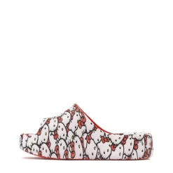 Mini Melissa + Hello Kitty® & Friends Free Platform Slide Sandal - Little Kid / Big Kid - Red / White