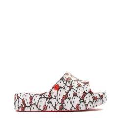 Mini Melissa + Hello Kitty® & Friends Free Platform Slide Sandal - Little Kid / Big Kid - Red / White