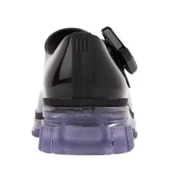Mini Melissa June Mary Jane Loafer - Little Kid / Big Kid - Black / Clear