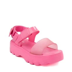 Mini Melissa Kick Off Platform Sandal - Little Kid / Big Kid - Pink